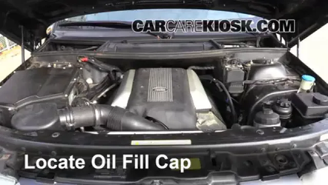 2004 Land Rover Range Rover HSE 4.4L V8 Oil Add Oil